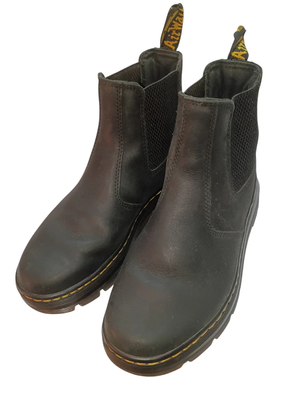 Dr. Martens Embury Leather Chelsea Boots Women's Sz 6 Men's Sz 5 Black Air Wair